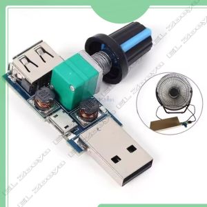 Diskon!! Modul regulator DC tegangan usb step up/down speed fan Variable