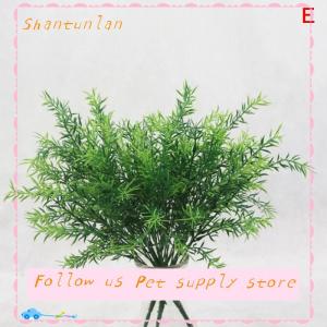 🎁【Special price】🎁Sha ต้นไม้ปลอมสำหรับตกแต่งงานแต่งงานสวนสำนักงานบ้านพุ่มไม้ใบไม้ปลอม