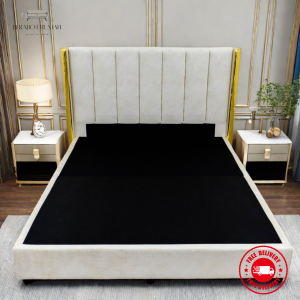 [PERABOT RUMAH]Customize Premium Bedframe Gold Line Design 5FT/6FT