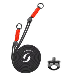 Neck Strap Sling Lanyard for Insta360 X5/X4 Air/X3/DJI OSMO 360/Action 5 Pro/action 4 3/OSMO Pocket 4P/4 3/Action 5 Pro/ 4 3 with 1/4 Inch Screw Anti-loss Crossbody Rope Lanyard Camera Accessories