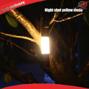 【Alloet】 Portable LED Camping Lantern USB Rechargeable Emergency Light with Adjustable Brightness for Hiking and Emergency Use