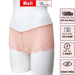 Quần lót ren cao cấp Wannabe QLR04 nguyên bản ren hoa không lộ viền gợi cảm xinh xắn