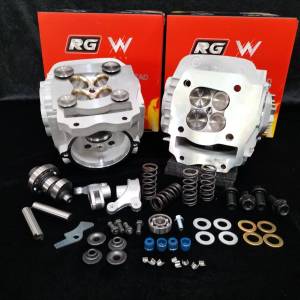 ฝาสูบ4วาล์ว Wave125 ลูก70-78มิล วาล์ว24/27 28/25 บ่าหลอดทองเหลือง ใส่เวฟ125S-R-iบังลม-msx-125Led สินค้าดี มีคุณภาพ