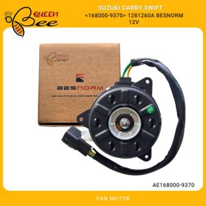 QUEENBEE 4PINS BESNORM Fan Motor Radiator / Condenser for Suzuki Carry Swift 168000-9370 1281260A