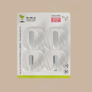 4ตัว ตะขอแขวนผนัง อเนกประสงค์ ที่แขวนติดผนัง สไตล์หรูหรา ตะขอแขวนอะคริลิคใส