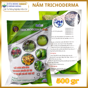 TRICHODERMA CAO CẤP 5 Chủng Nấm mật Độ Cao Bột Tan 500gr