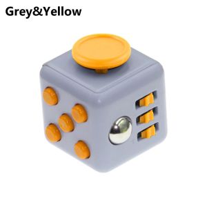IFFINE Portable Relieve Anxiety Magic Cube Fidget Cube Anti Stress Toy Decompression Dice Autism