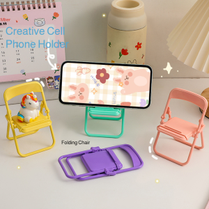 Cell Phone Holder Lightweight Desktop Folding Sofa Side Desk Compact Laziness Practicality
