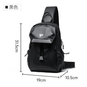MOYYI Water Resistant Mini Crossbody Bag Fashion Sling bag 11 inch Ipad Men Chest bag Anti-thief Shoulder Bag