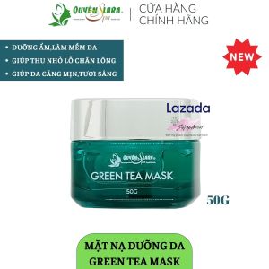 Mặt Nạ Dưỡng Da Green Tea Mask Quyên Lara Dạng Gel Giúp Dưỡng ẨmLàm Mềm DaThu Nhỏ Lỗ Chân Lông Căng Mịn Trắng Hồng 50G