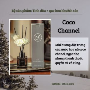 Tinh dầu thơm phòng khuếch tán cắm que MAIBA tinh dầu nước hoa thơm phòng tinh dầu thiên nhiên maiba thư giãn khử mùi 50ml