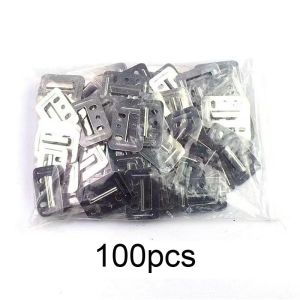 100pcs Klip WPC 48MM*32MM Wall Panel Stainless Steel Clip Wall Panel Clip WPC Clip Untuk Hiasan Dinding