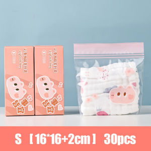 Keranixy Sealed Clothes Storage Bag Transparent PE Zipper Plastic Waterproof Moisture Proof Travel Sorting Beg Plastik