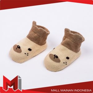 MallMainan-P642 Kaos Kaki Bayi Karakter Animals Bahan Katun Kaos Kaki Bayi Perempuan Laki Laki