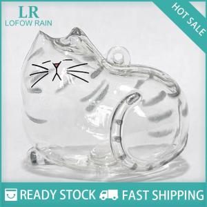 LF Wholesale✨Flash Sale ✨ Memorial Cat tóc lưu trữ container Cat Shaped Keyring xách tay handmade búp bê DIY Móc Khóa Phụ Kiện