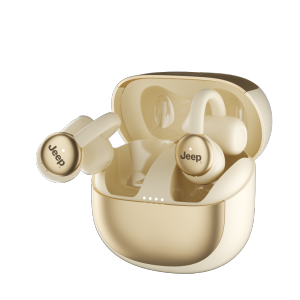 Jeep Ear Clip Wireless Bluetooth Headphones,Jeep EC032 True Open Ear HeadphonesLightweight Comfort Open Ear Clip Wireless Earbuds 20H Play Bluetooth 5.4 Headphones Fit Sports Running Workout