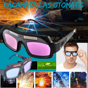 COD Kacamata Las Otomatis Auto Darkening Soldering Goggles Gelap Terang - TX-012