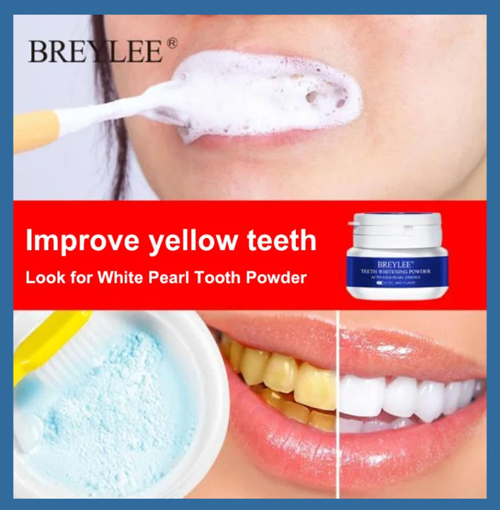 MeToo White Tooth Powder clean yellow tartar, remove bad breath stain ...