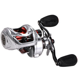 Original Silver Black Baitcasting Reel Long Cast 9+1BB Super Strong Metal Fishing Reel Max Drag 8kg