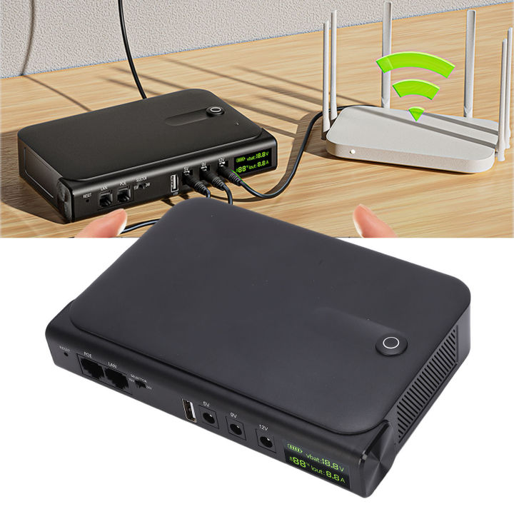 Uninterruptible Power Supply DC Backup UPS for Camera Router Optical ...