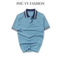 Áo POLO nam basic tay ngắn vải cotton cá sấu với ba màu dễ phối đồ. 