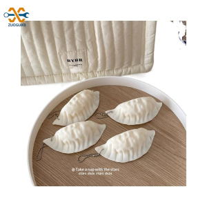 Zuoguan căng thẳng Relief mô phỏng bánh bao Đồ chơi Squishy cho trẻ em và người lớn thực tế kiểu Nhật Bản pan-chiên bánh bao thiết kế với chuỗi hoàn hảo cho cảm giác chơi và thư giãn