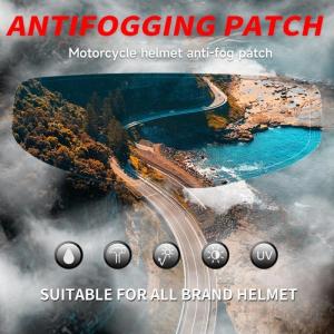  Rain Proof Film for Motorcycles Helmet Universal Anti Fog Shield Film Lens Sticker Coating Sticker