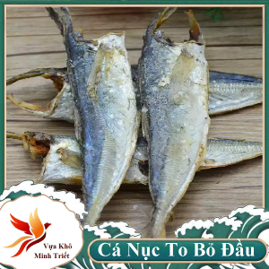 Cá Nục phơi khô vị vừa ăn- ĐẶC BIỆT CON TO  KHÔNG ĐẦU- VỰA KHÔ MINH TRIẾT