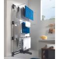 METALTEX Premium Ciclone 40M 3 TIER Laundry Drying Rack Rust Resistant Outdoor Clothes Hanging Rack Foldable Made in Italy By Thehomeshoppe SG. 