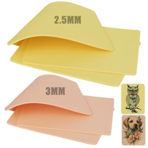 Da giả dùng để tập xăm hình – Autdor bộ 30 miếng da giả hai mặt kích thước 8x6 inch da trắng dùng để tập xăm hình và kỹ thuật vi chạm lông mày môi phụ kiện cho các dụng cụ xăm hình.