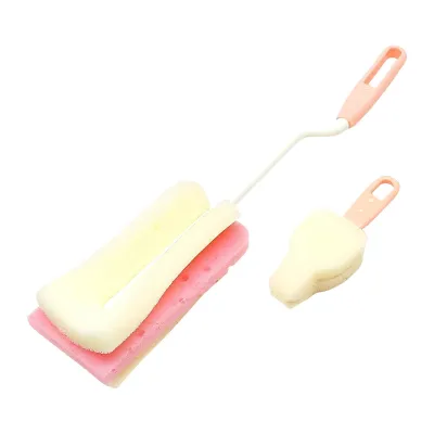 Vesta Rotatable Handle Milk Bottle Sponge Cleaner 27.5CM And Nipple Sponge Cleaner
