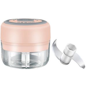 Garlic Chopper Kitchen Electric Food Crusher Mini Blender Grinder Press USB Portable Crushed Ginger Crushed Chili Baby