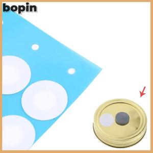 Bopin 48 miếng tấm giấy lọc tổng hợp 20mm Miếng dán cho lọ dưới miệng rộng dụng cụ Trồng Nấm
