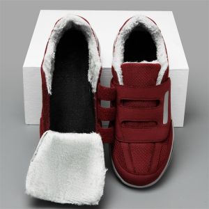 EsHi Autumn Winter Men Walking Shoes Women Warm diabetic foot shoesWide Toe Injured foot swollen Shoes For Elderly