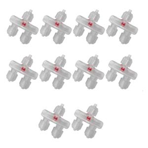 10 cái chống chảy ngược van một chiều cho hồ cá ống bơm hơi 3/16inch ống dẫn khí Unidirectional Van Bể cá Phụ Kiện