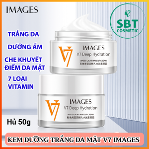 [7 LOẠI VITAMIN] Kem Dưỡng Trắng Da Mặt Images V7 Deep Hydration – Dưỡng Da Trắng Hồng Cấp Ẩm Chuyên Sâu Che Khuyết Điểm Cho Da Mặt Tổng Hợp Từ 7 Loại Vitamin
