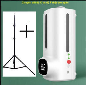 Máy Đo Thân Nhiệt K9 Pro Plus 2 Trong 1 Kiêm Xịt Sát Khuẩn Tay Tự Động Bảo Vệ Sức Khoẻ