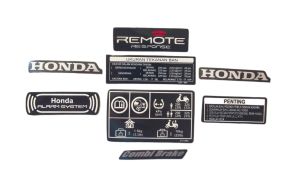 STIKER PENTING UNTUK SEMUA MOTOR MATIC BODY/stiker tulisan/sticker stiker logo tulisan penting