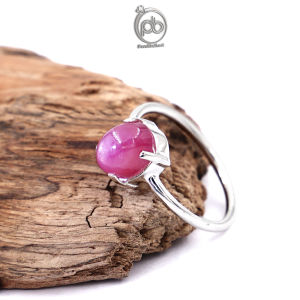 Cincin Ruby Wanita Perak 925 Mirah Johnson Joviana