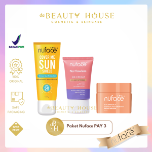 Paket Nuface PAY 3 (Sunscreen Spf 50 + BB cream +Calendula Moist 20g )