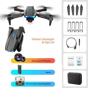 (Pengiriman cepat dikirim dari Jakarta) E99 pro K3 4k Aerial Photography Remote Control Drone K3 4k Kamera WIFI FPV Lipat Profesional RC