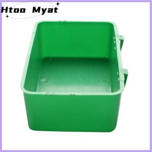 tantuoye มัลติฟังก์ชั่ Creative ถาดอาหารสีเขียวนกแก้วอ่างอาบน้ำสัตว์กรงอาบน้ำกล่อง