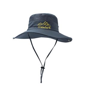 ANGUSS Hợp thời trang Dù để che nắng Ngoài trời Bông Mùa hè Trời Bảo Vệ Thư Người đàn ông Mũ Xô Kem chống nắng Lưu Vực Mũ Hàn Quốc Ngư Dân Mũ