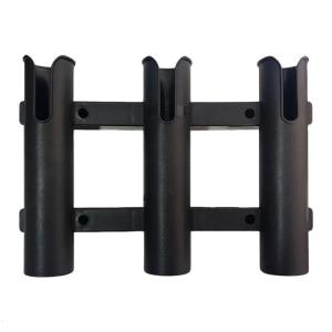3 Rod Tube Boats Plastic Fishing Rod Rack Portable Light Weight Sea Boats Fishing Rod Holder Fishing Rod Frame Bracket