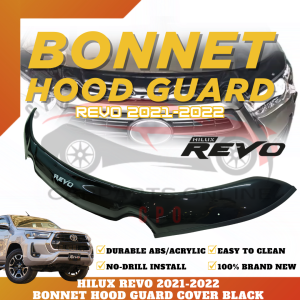 CPO HOOD GUARD BONNET COVER REVO 2021-2022 BLACK (11986)