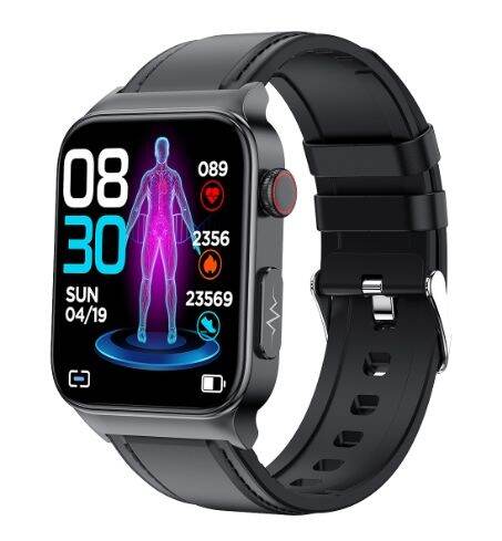 Fitbit smart Watch ECG Non-invasive blood glucose body temperature ...