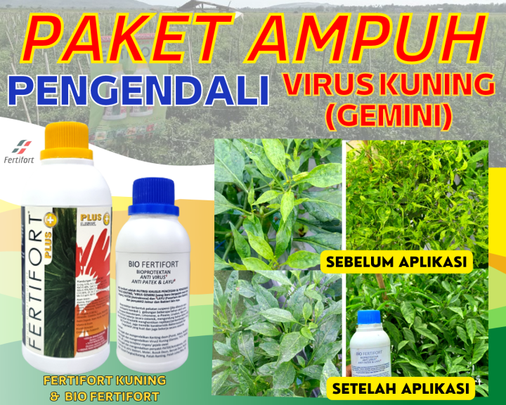 PAKET PUPUK ORGANIK CAIR FERTIFORT KUNING DAN BIO FERTIFORT ...