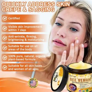 Bee Venom Skin Repair Cream Hydrating Moisturizing Face Cream Nourishing Daily Skincare Soothing Dry Skin Gentle Formula Philippines
