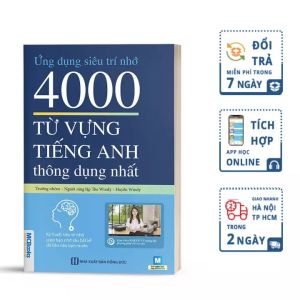 Ứng Dụng Siêu Trí Nhớ 4000 Từ Vựng Tiếng Anh Thông Dụng Nhất Dành Cho Người Học Cơ Bản - Học Kèm App Online