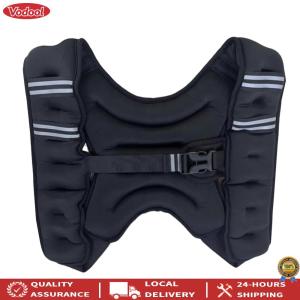 [NEWEST] Vest 5KG Body Weight Vest Exercise Set Double Adjustable Buckle Straps